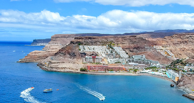 kart over playa del cura Playa del Cura   harmonisk liten ferieby | Gran Canaria Guiden